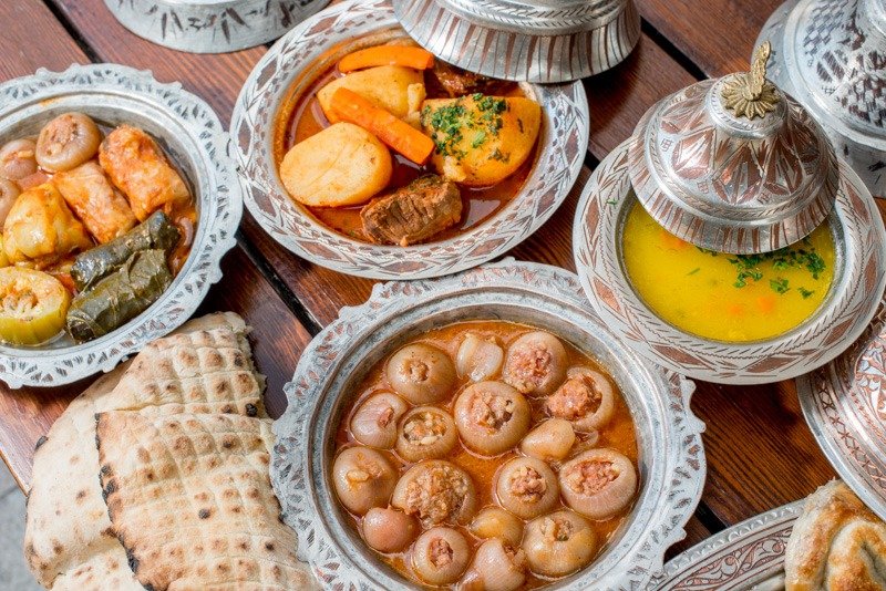 الأكل في البوسنة مع مسافر