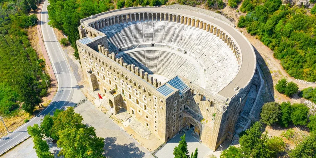 الجولة التاريخية (Perge, Side & Aspendos)
